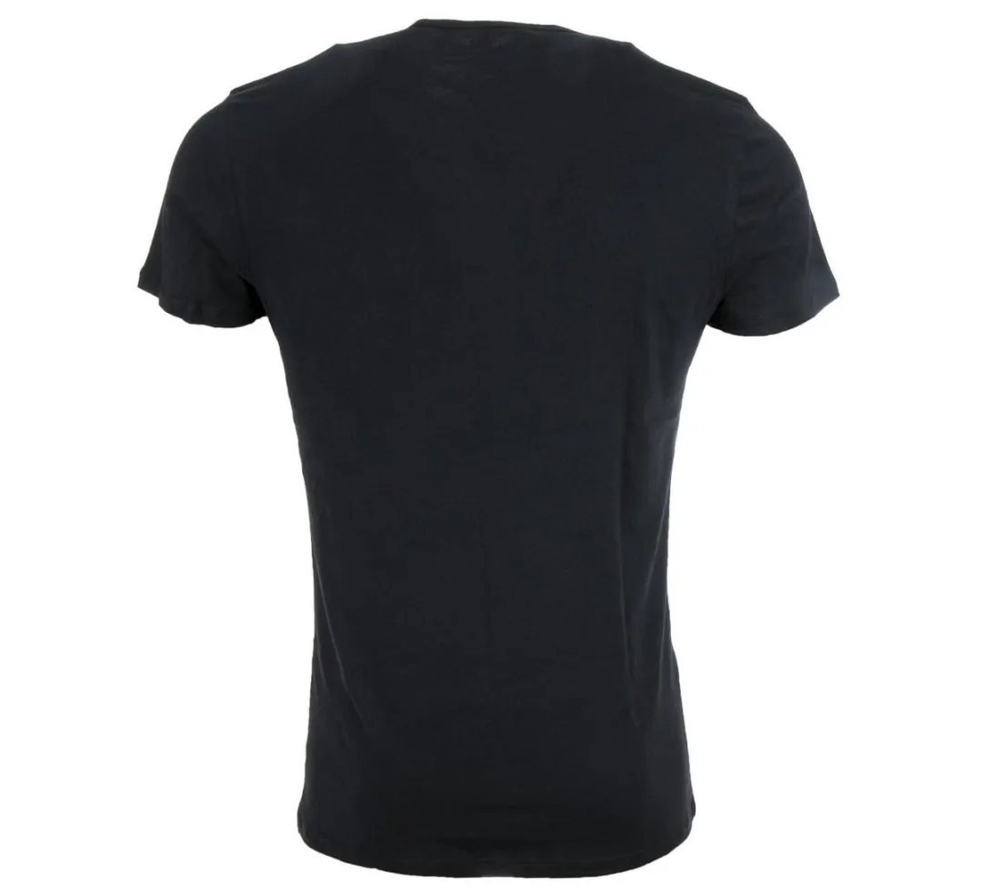 PUMA Basic 2P V-Neck Sportshirt Heren - XL - Zwart