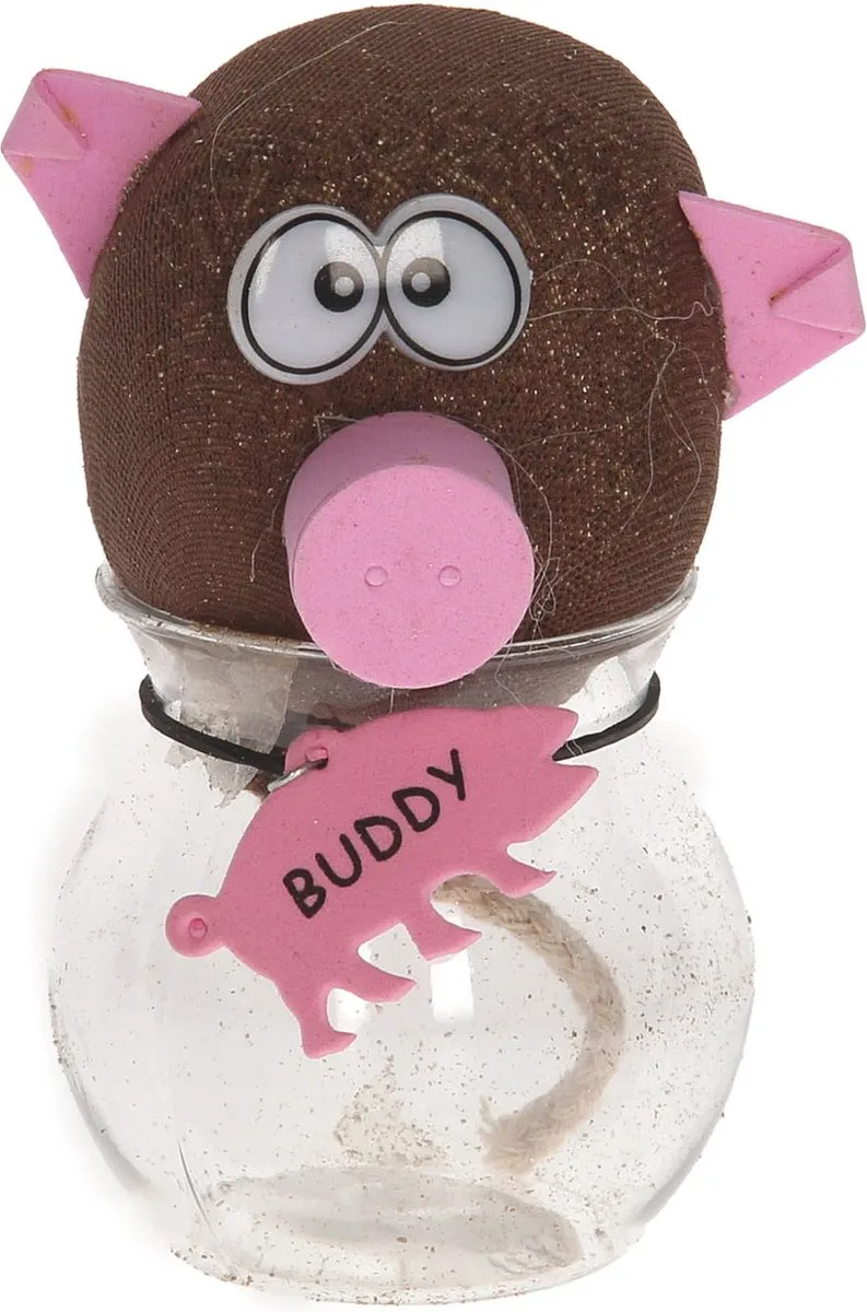 Toys Amsterdam Grasvriendjes Varken Junior 12,5cm - Bruin