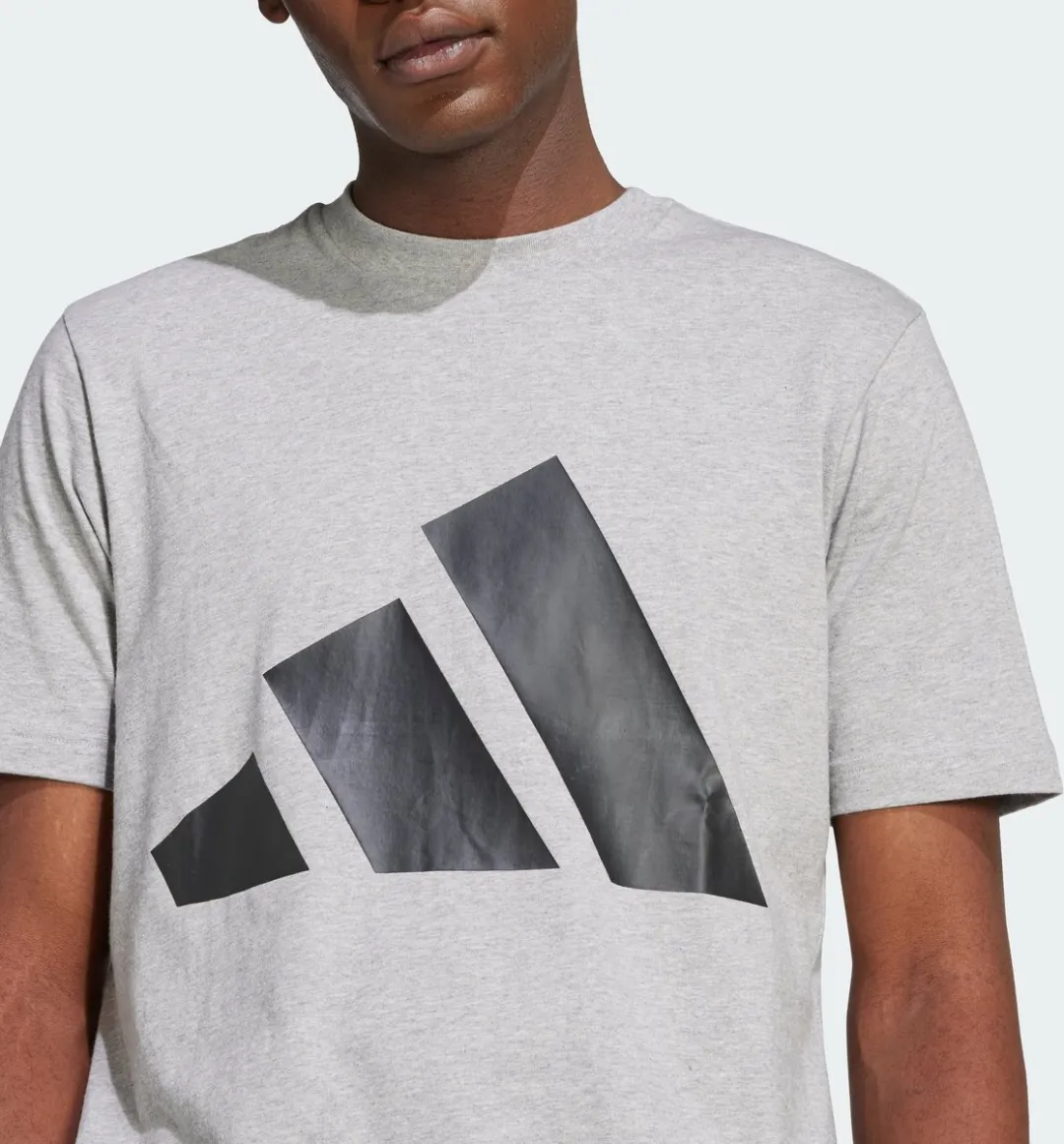 adidas Sportswear Essentials Big Logo T-shirt JE8948 - Grijs - XXL