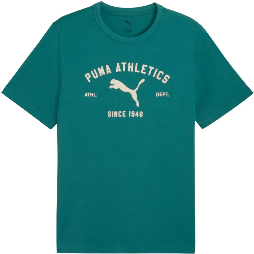 PUMA Heren Class Graphic Tee - M - Groen