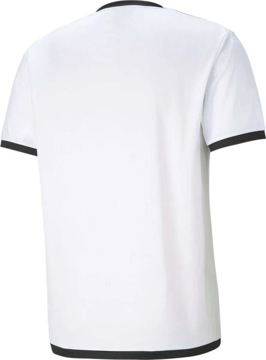 PUMA TeamLIGA Sportshirt 128 - Groen/Wit