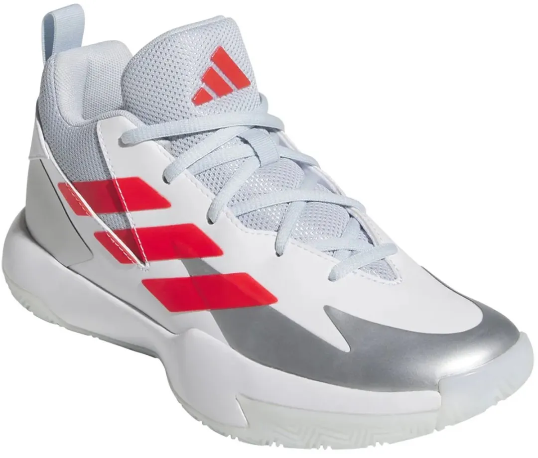 Adidas Cross’em Up Select Junior Basketbalschoenen 37 1/3 - Wit