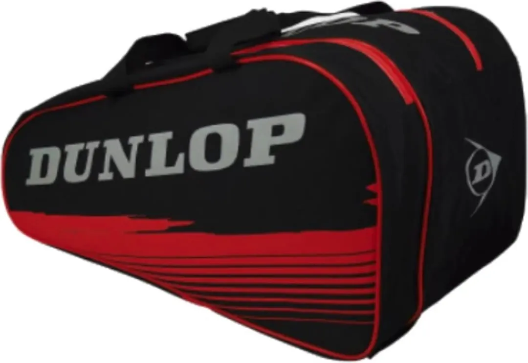 Dunlop Padel Tas Club Black/Red - 2 Rackets - afbeelding 6 van 6
