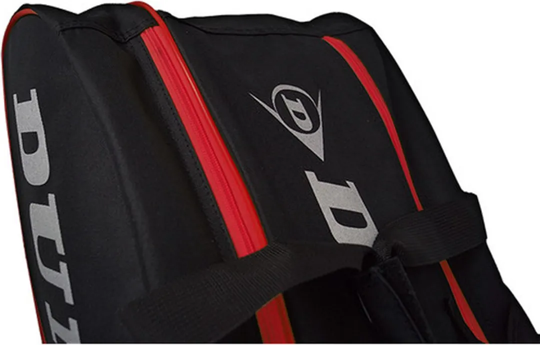Dunlop Padel Tas Club Black/Red - 2 Rackets - afbeelding 4 van 6