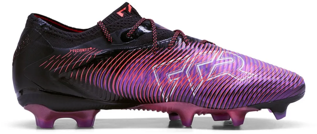 PUMA Future 8 Ultimate Low FG Voetbalschoenen - Zwart - Maat 42