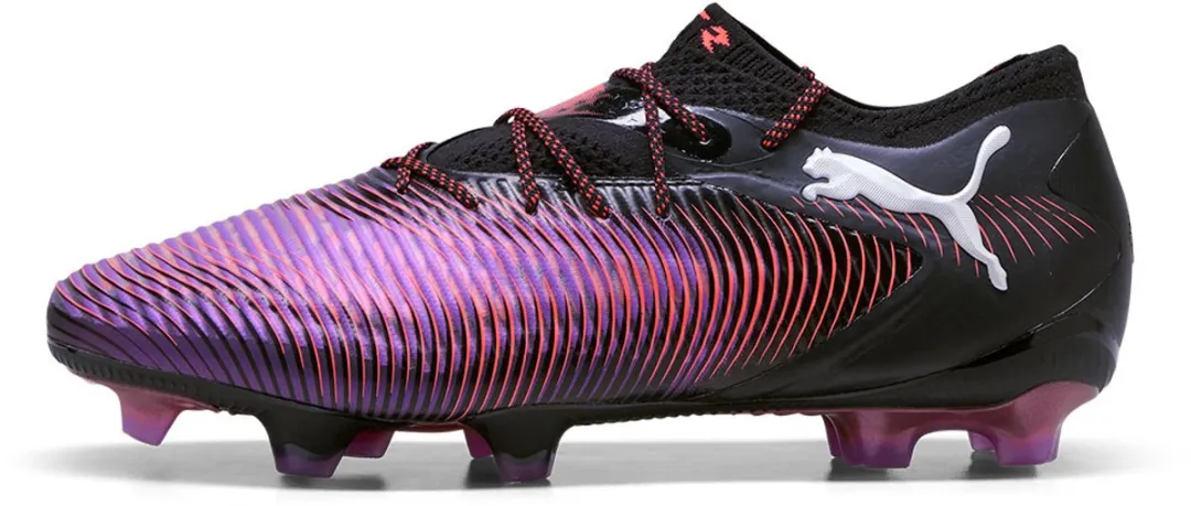 PUMA Future 8 Ultimate Low FG Voetbalschoenen - Zwart - Maat 42