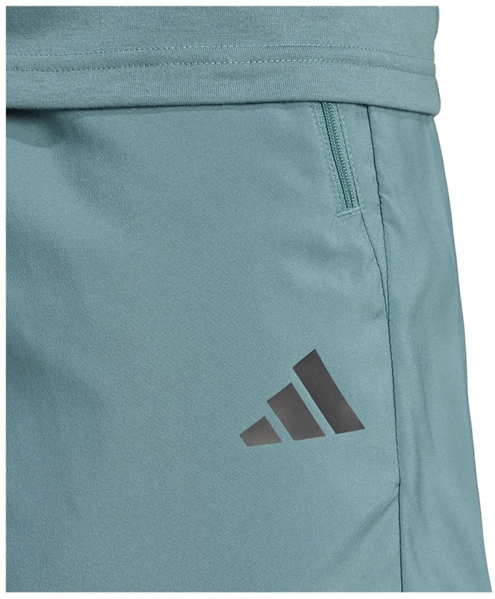 Adidas Train Essentials Woven Training Korte Broek - XL - Teal/Black