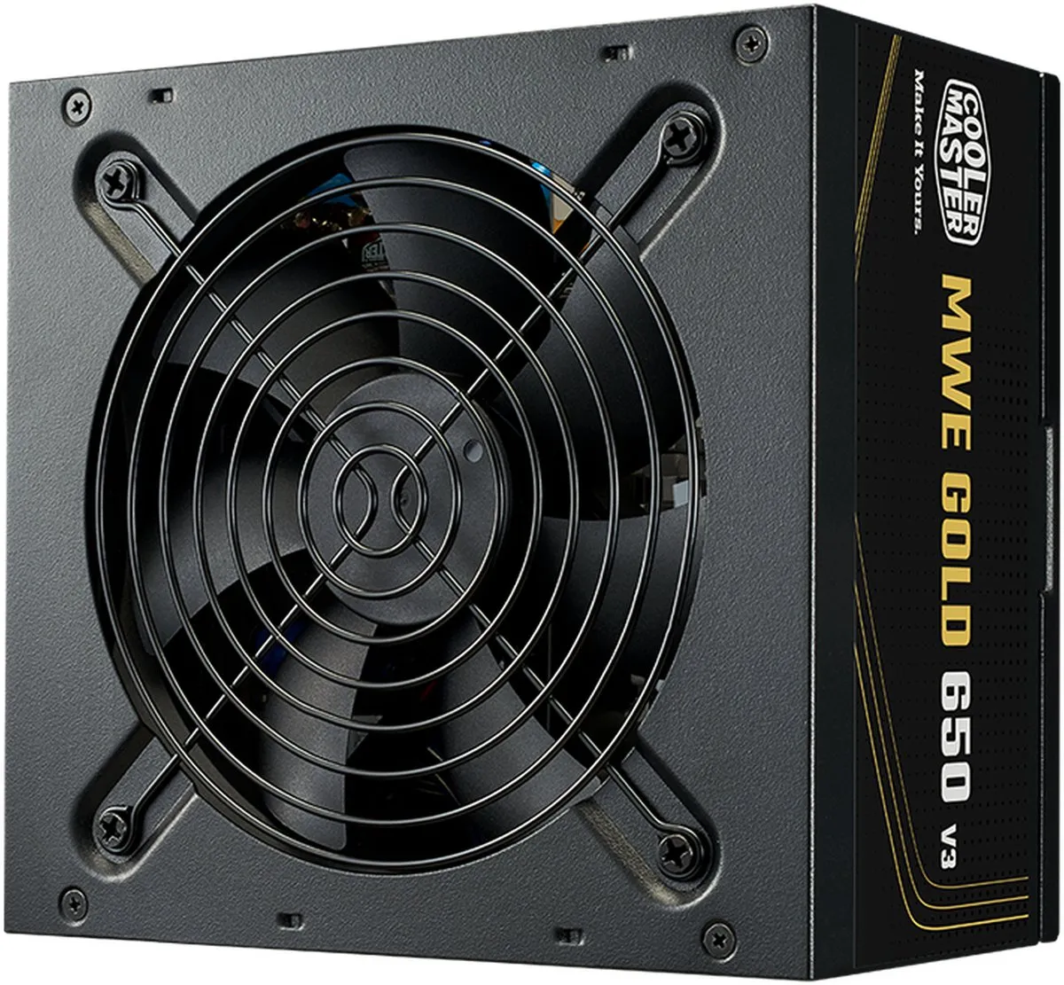 Cooler Master MWE Gold 650 V3 Voeding - 650W - Zwart