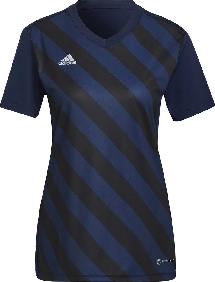 adidas Performance Entrada 22 Graphic Voetbalshirt XS - Blauw