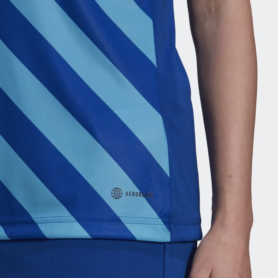 adidas Performance Entrada 22 Graphic Voetbalshirt XS - Blauw - afbeelding 6 van 6