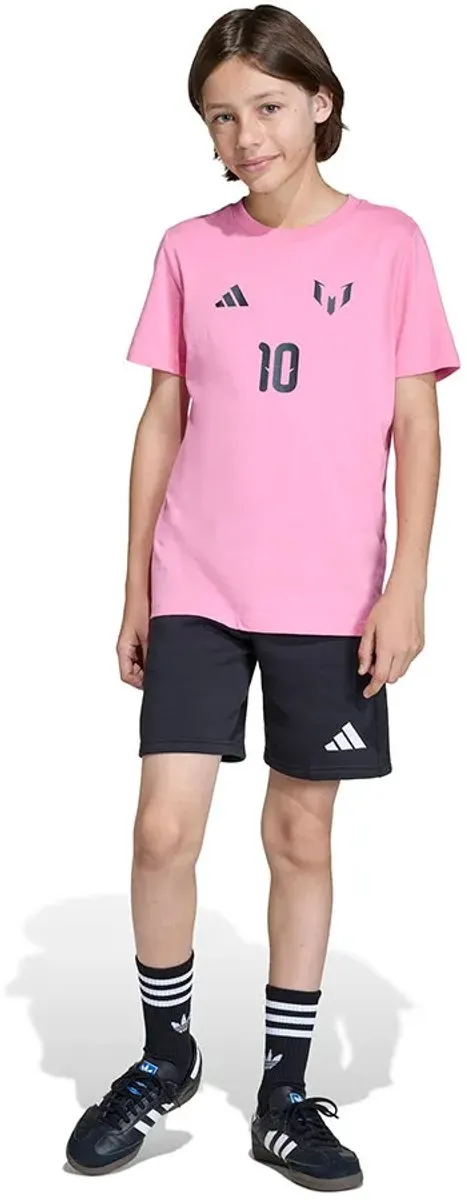 Adidas Messi Naam & Nummer T-shirt - Korte mouwen - 146/152 - Bliss Pink
