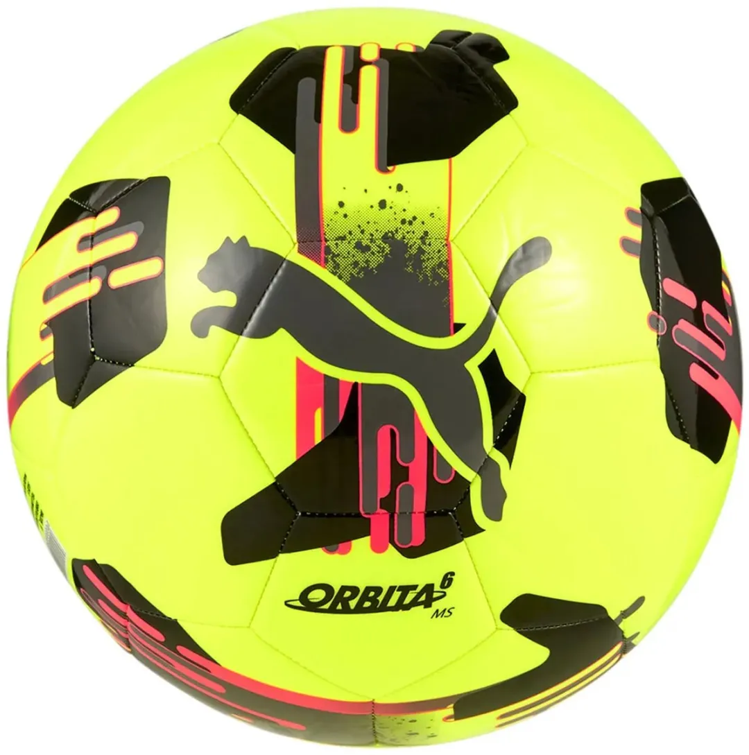 PUMA Orbita 6 Voetbal - 3 - Geel
