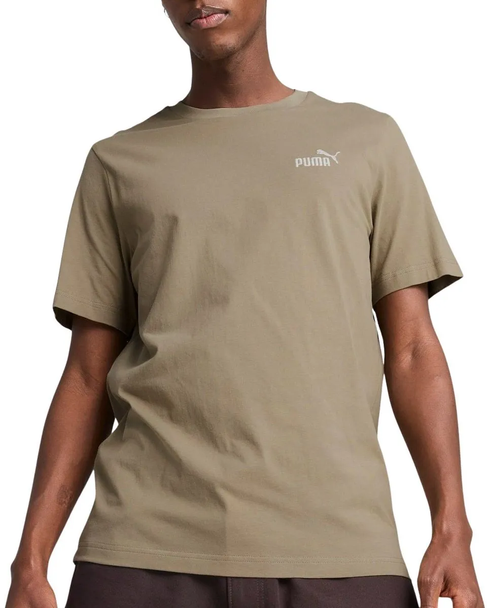 PUMA ESS Small No. 1 Logo Tee - Velvet Moss - Maat M