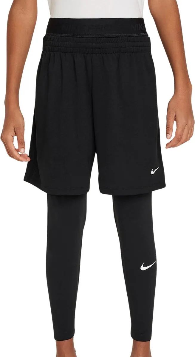 Nike Dri-FIT Trainingsbroek Jongens 158 - Zwart