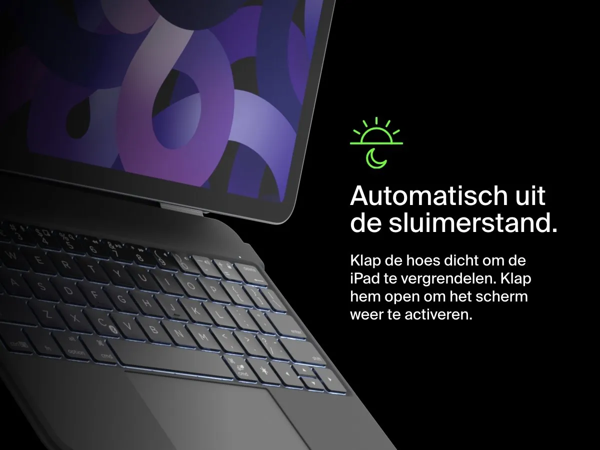 Belkin Magnetic Keyboard Folio BBZ002du-v1 - iPad Air/Pro 11" - Zwart