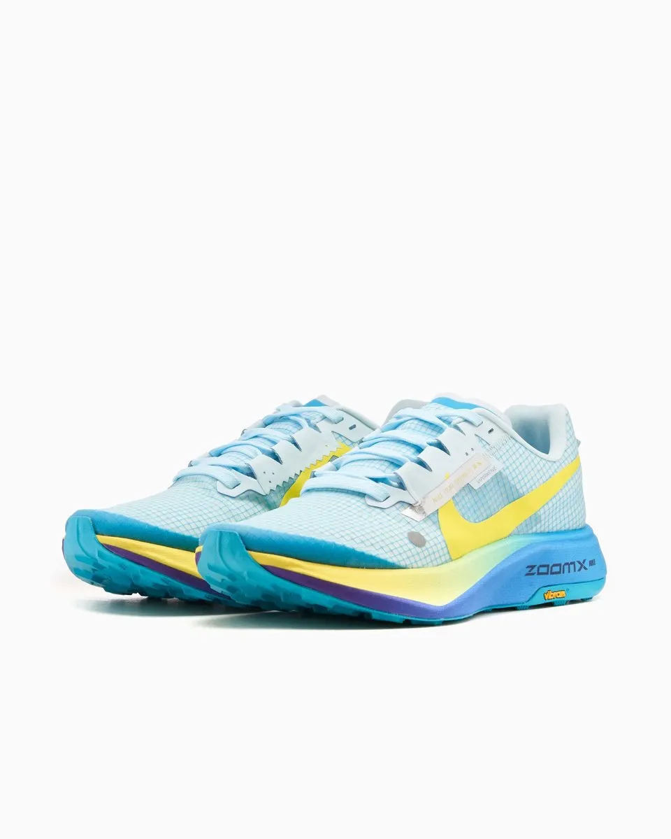 Nike ZoomX Ultrafly Trail - Maat 44 - Blauw/Geel