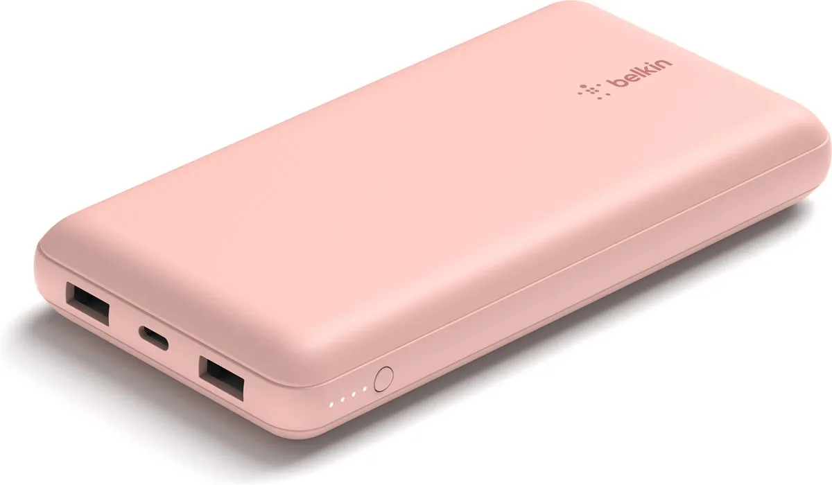 Belkin Boost Charge BPB012btRG Powerbank 20.000mAh - Roségoud