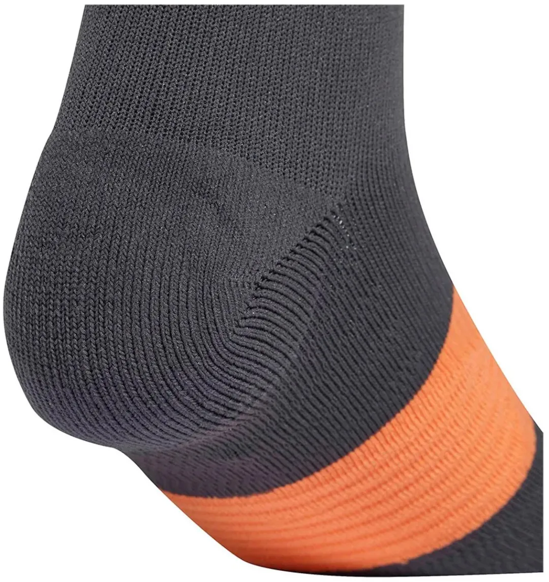 Adidas Runxgraphic Crewsokken - Carbon/Dusky Orange