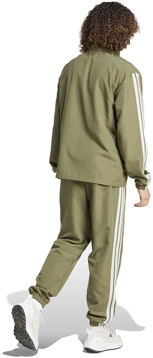 adidas 3-STRIPES Joggingpak Heren - Groen XXL - afbeelding 4 van 6