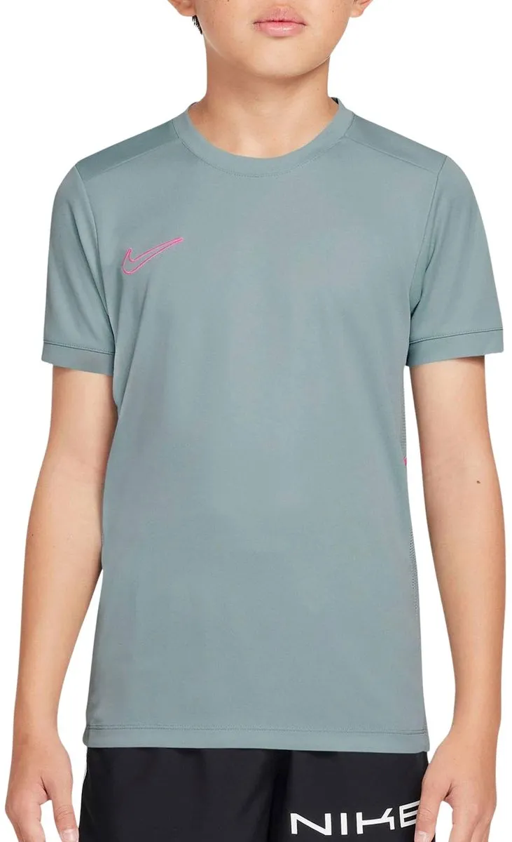 Nike Dri-FIT Academy 25 Shirt Junior FZ9758-012 - 140 - Grijs/Zwart/Wit