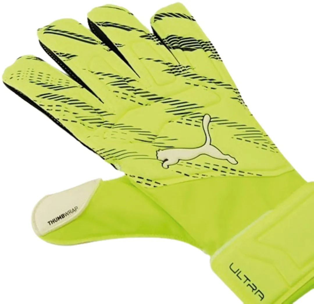 PUMA Ultra Match RC Keepershandschoenen - Maat 6 - Geel/Zwart