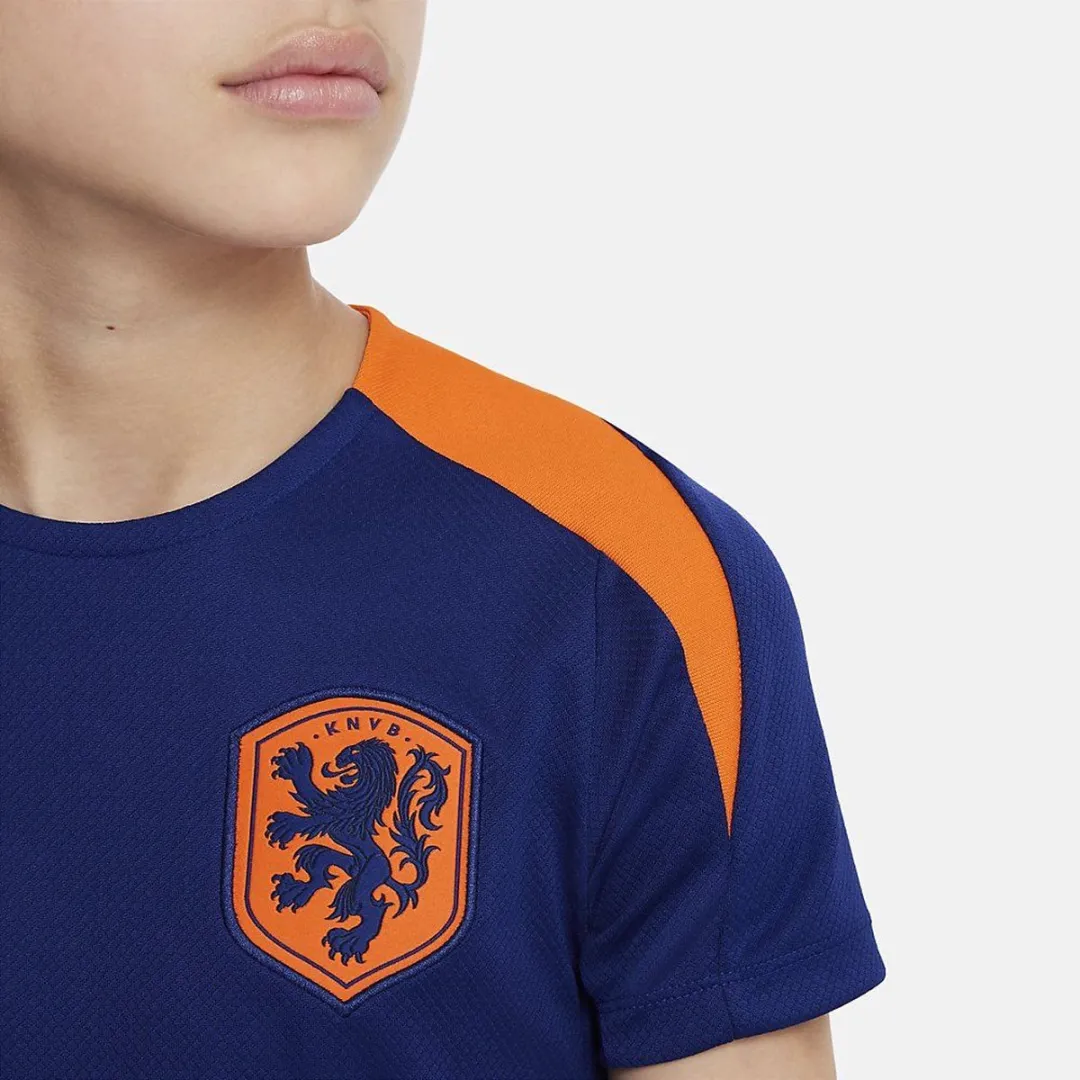 Nike Strike Dri-FIT Knit Voetbaltop FJ3038-455 - 128/134 - Deep Royal Blue