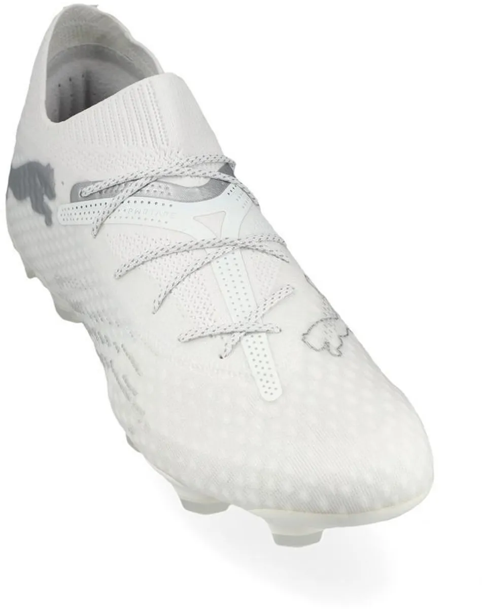 PUMA Future 7 Ultimate FG Voetbalschoenen - Maat 45 - Wit - afbeelding 3 van 6