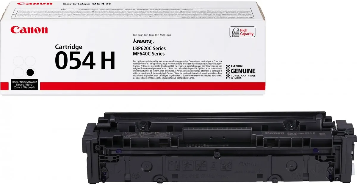 Canon 054H Tonercartridge Zwart - 10.000 pagina's