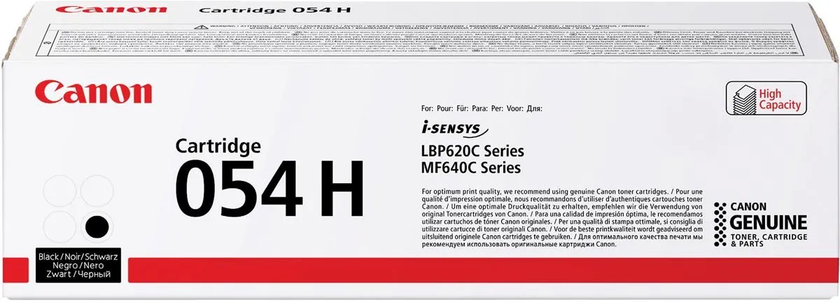 Canon 054H Tonercartridge Zwart - 10.000 pagina's