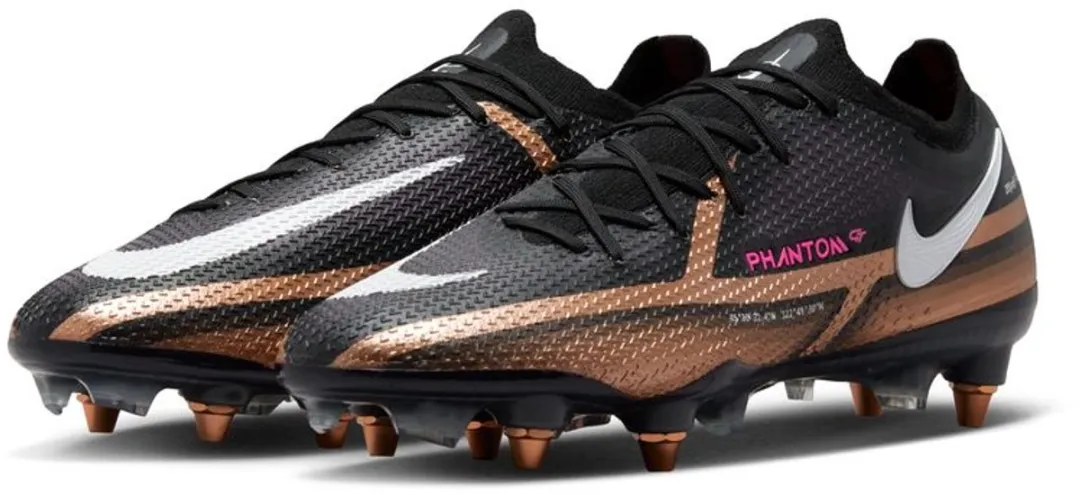 Nike Phantom GT2 Elite SG-PRO AC Voetbalschoenen - Maat 38 - Bronze/Zwart