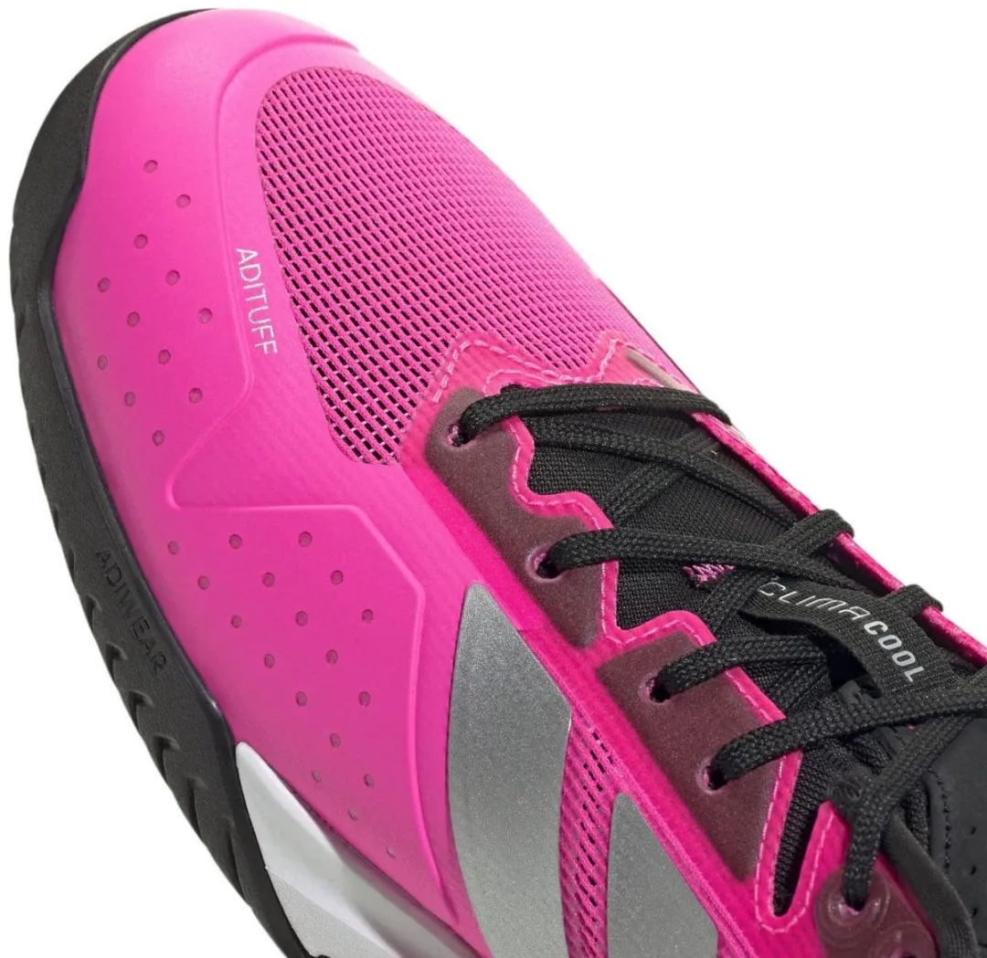 Adidas Adizero Ubersonic 5 Hardcourt Schoenen - EU 44 - Roze