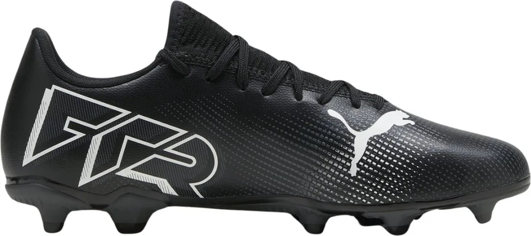 PUMA Future 7 Play FG/AG Heren Sportschoenen 42.5 - Zwart/Wit