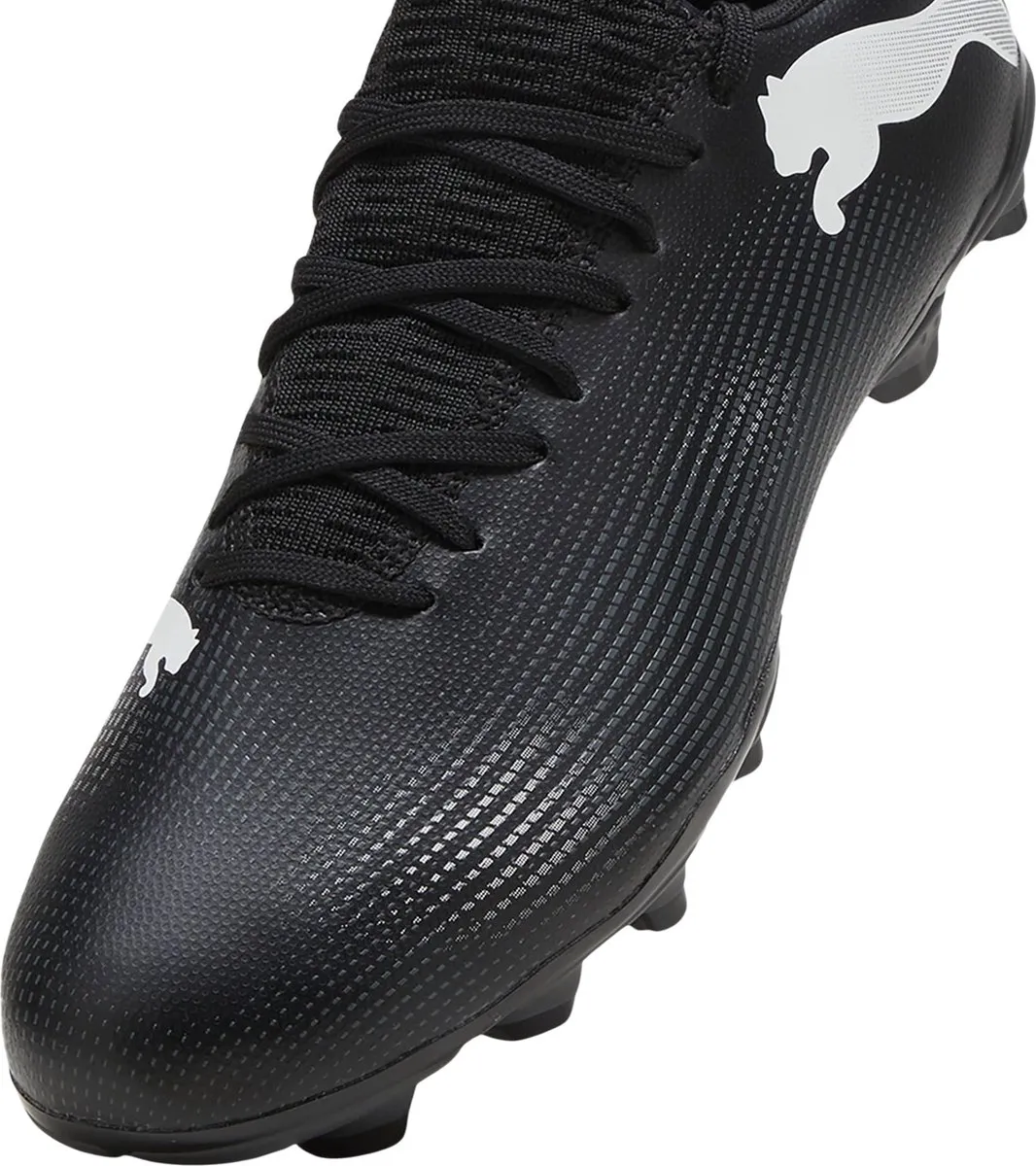 PUMA Future 7 Play FG/AG Heren Sportschoenen 42.5 - Zwart/Wit