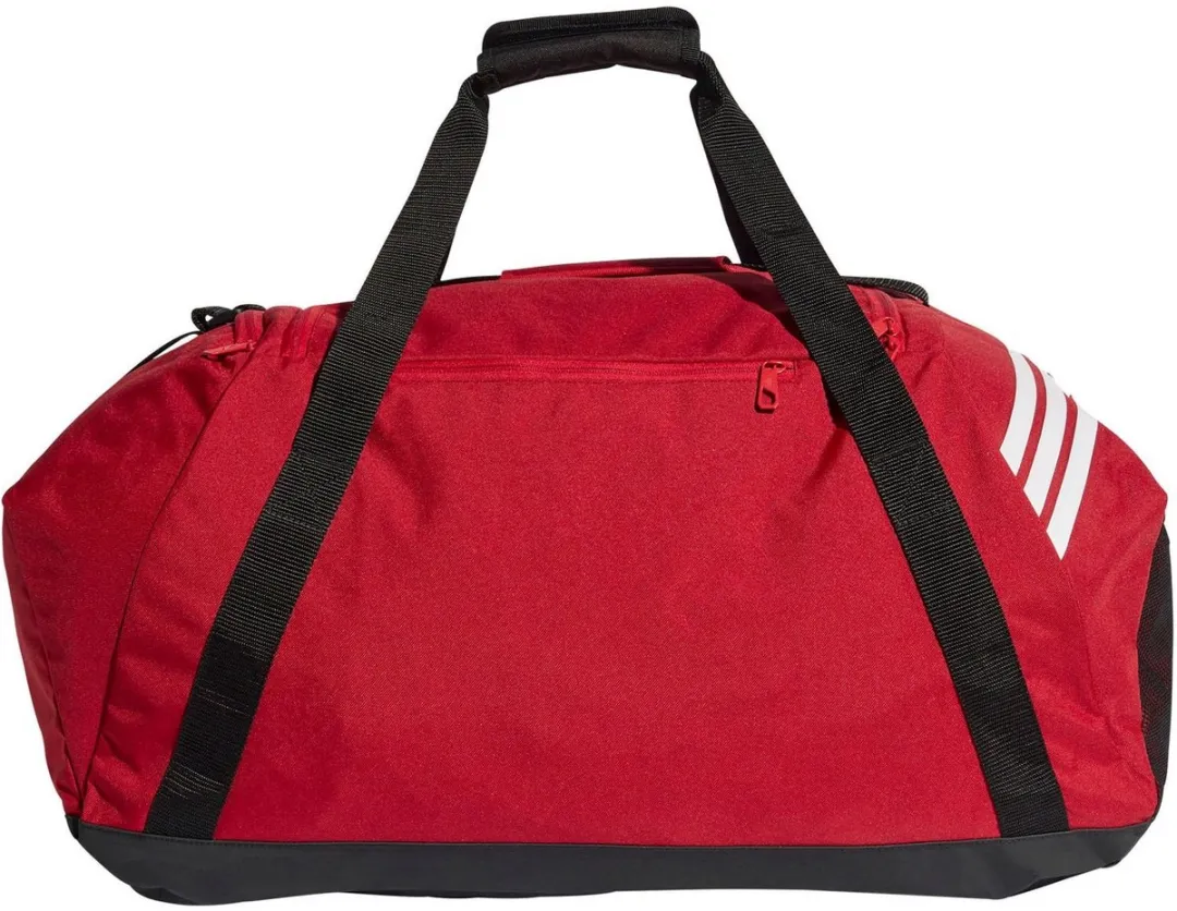 Adidas Tiro Dufflebag L - 5 Vakken - Rood/Zwart/Wit