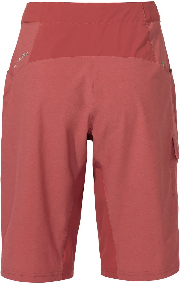 Vaude Women's Tremalzo Shorts III Fietsbroek - 44 - Brick - afbeelding 2 van 6