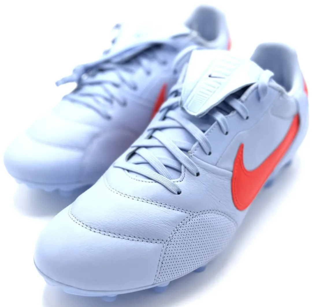 Nike Premier III Voetbalschoenen FG - Maat 44.5 - Blauw/Rood