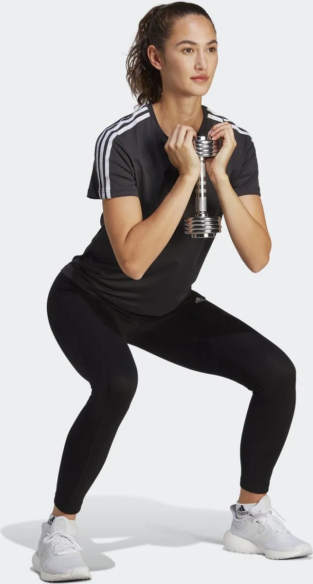 adidas Performance AEROREADY T-shirt IC5039 - XXS - Zwart - afbeelding 6 van 6