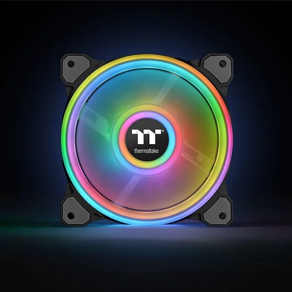 Thermaltake TT Riing Quad CL-F101-PL14SW-C Ventilator 140mm - Wit