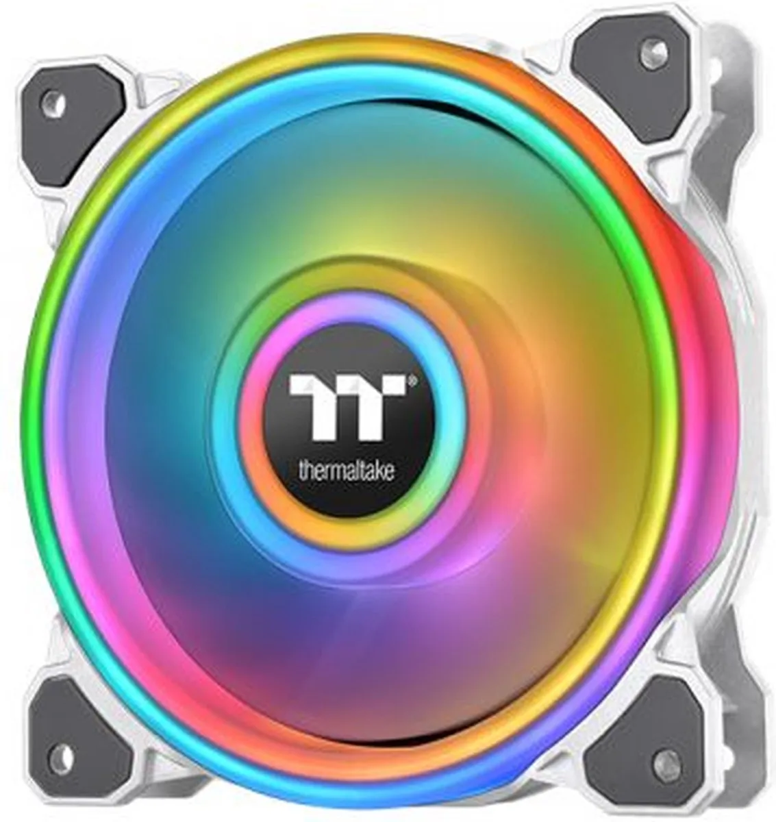 Thermaltake TT Riing Quad CL-F101-PL14SW-C Ventilator 140mm - Wit