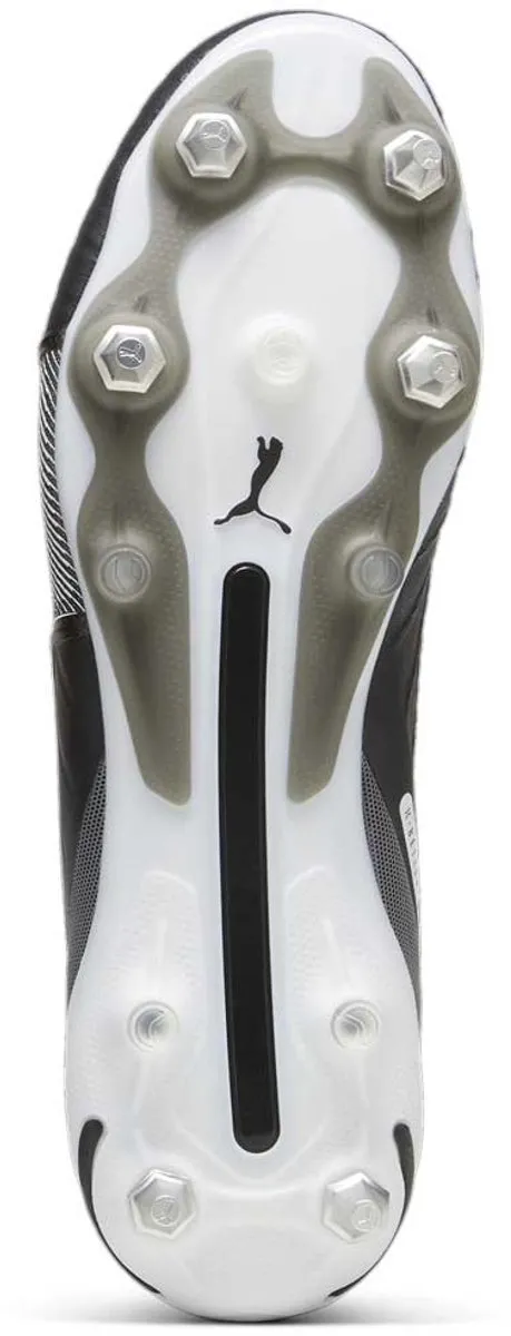 PUMA King Ultimate Mxsg Voetbalschoenen 42.5 - Zwart/Wit/Grijs