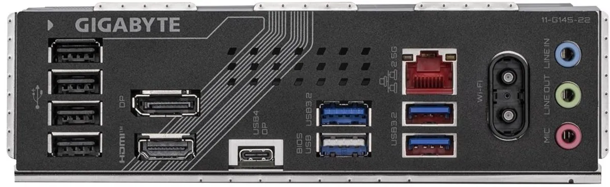 Gigabyte B860M Gaming X WiFi6E Moederbord - microATX