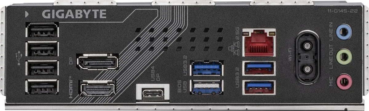 Gigabyte B860M Gaming X WiFi6E Moederbord - microATX