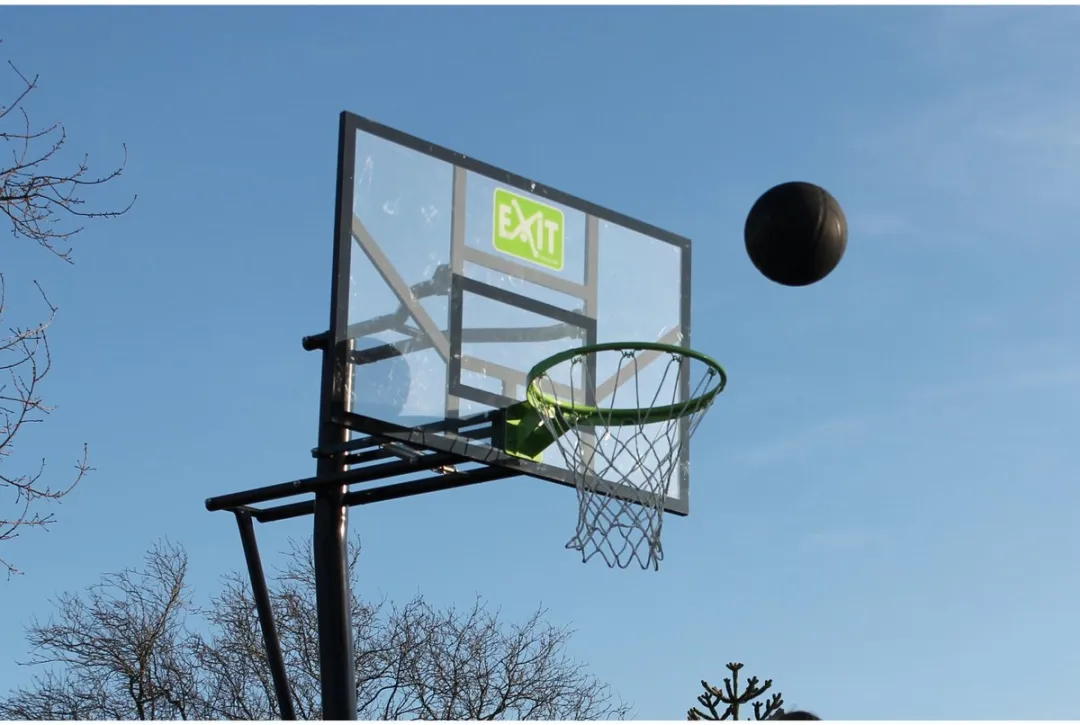 EXIT Galaxy Basketbalbord - Verplaatsbaar - Groen/Zwart