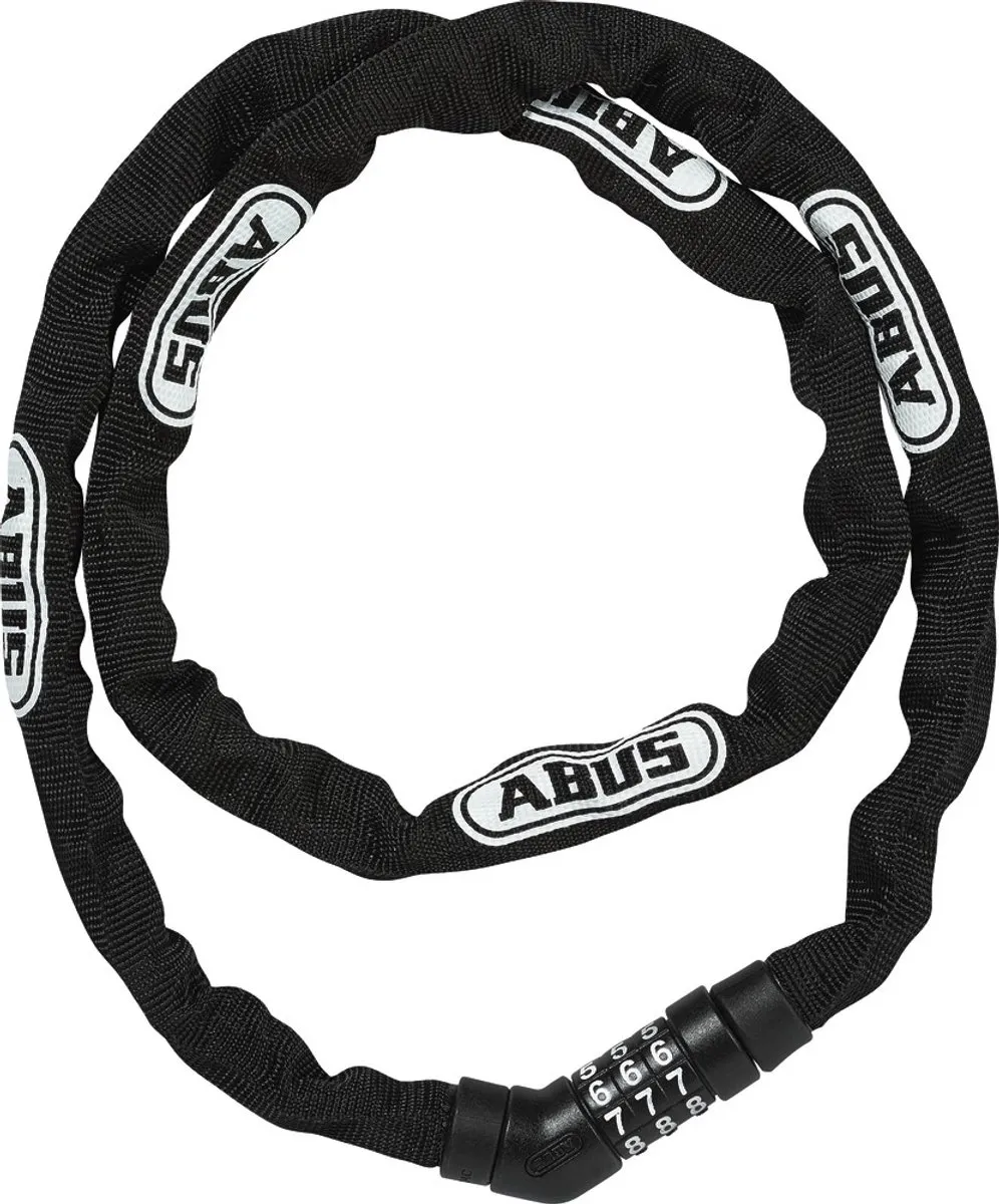 ABUS 4804c Kettingslot - 110cm - Zwart - afbeelding 6 van 6