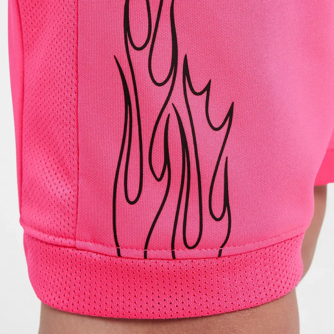 Nike Kylian Mbappé Academy Short Junior HQ3687-645 - Maat 140 - Roze/Zwart/Goud - afbeelding 6 van 6
