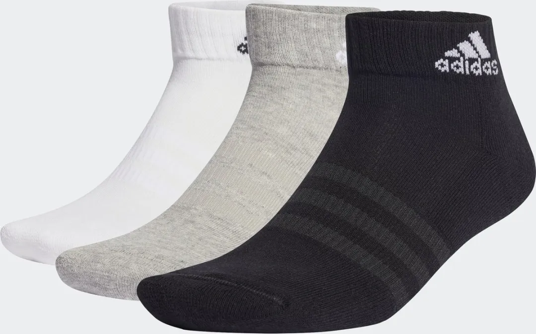 adidas Gevoerde Sportsokken 6 Paar - Grijs