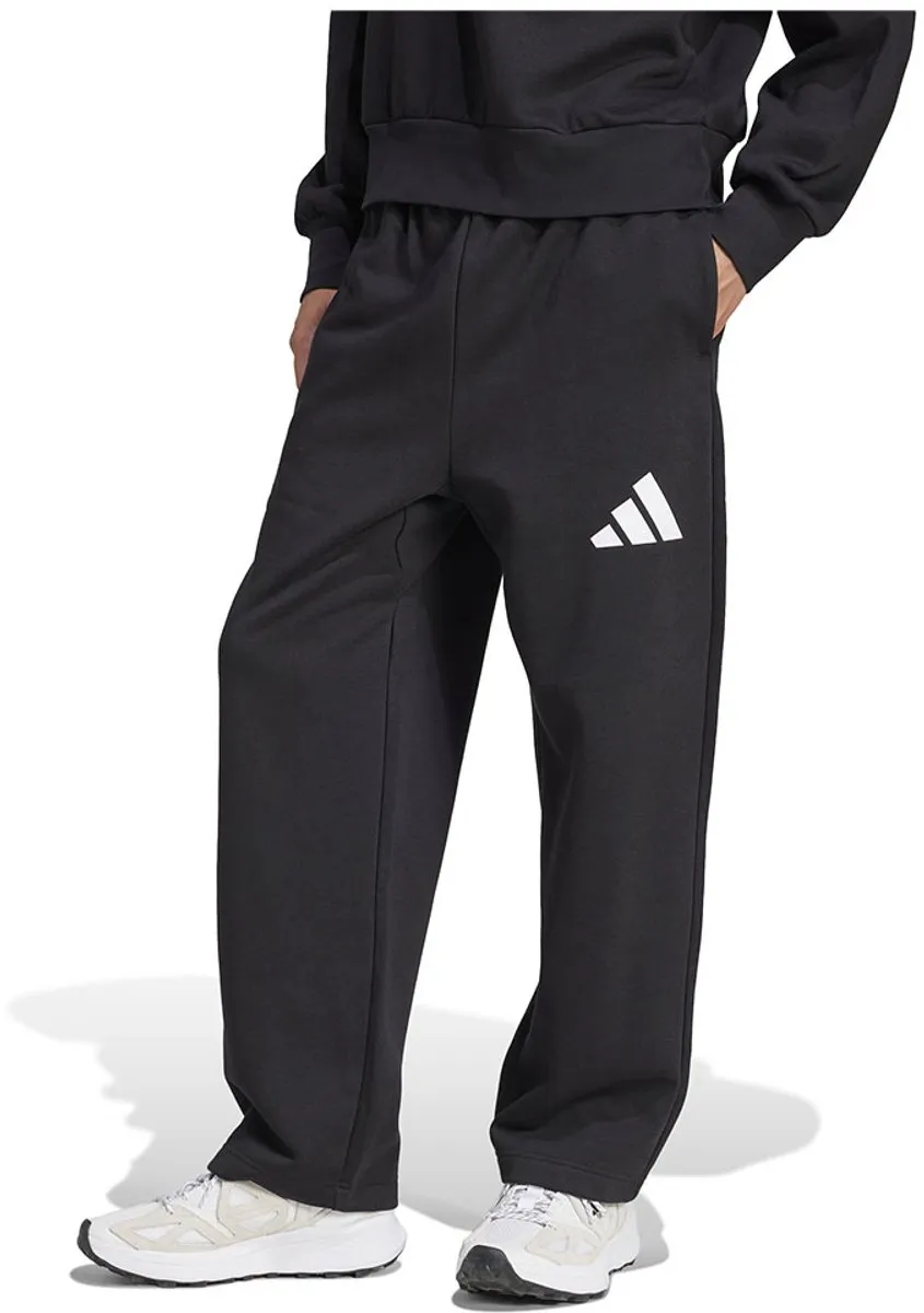 adidas Essentials Wide Leg 3 Bar Joggers