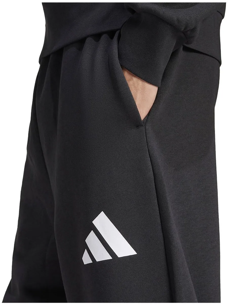 adidas Essentials Wide Leg 3 Bar Joggers - Zwart XL
