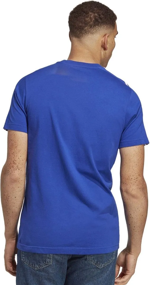 adidas Essentials Single Jersey T-shirt IC9338 - Blauw S