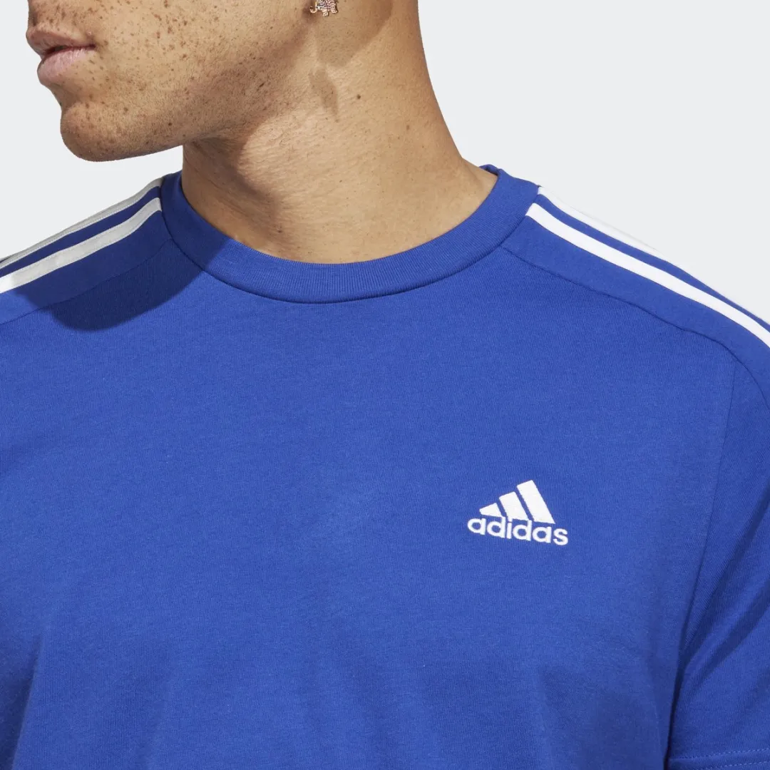 adidas Essentials Single Jersey T-shirt IC9338 - Blauw S